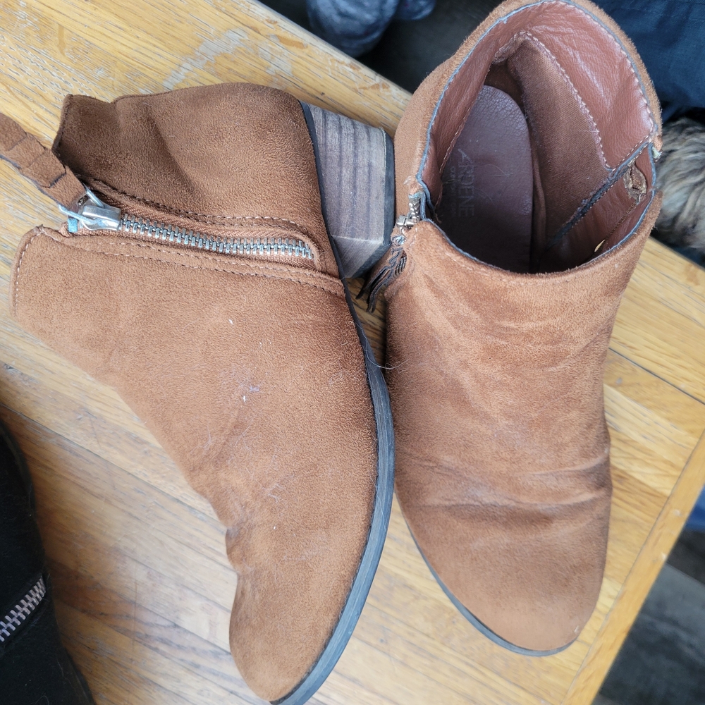 Ardene Brown Ankle Boots